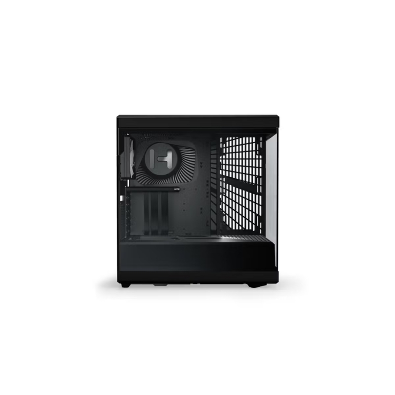 Корпус для ПК Hyte Y40, Midi Tower, чёрный, под ATX, mATX, Mini-ITX, материал закалённое стекло, сталь, фото 4