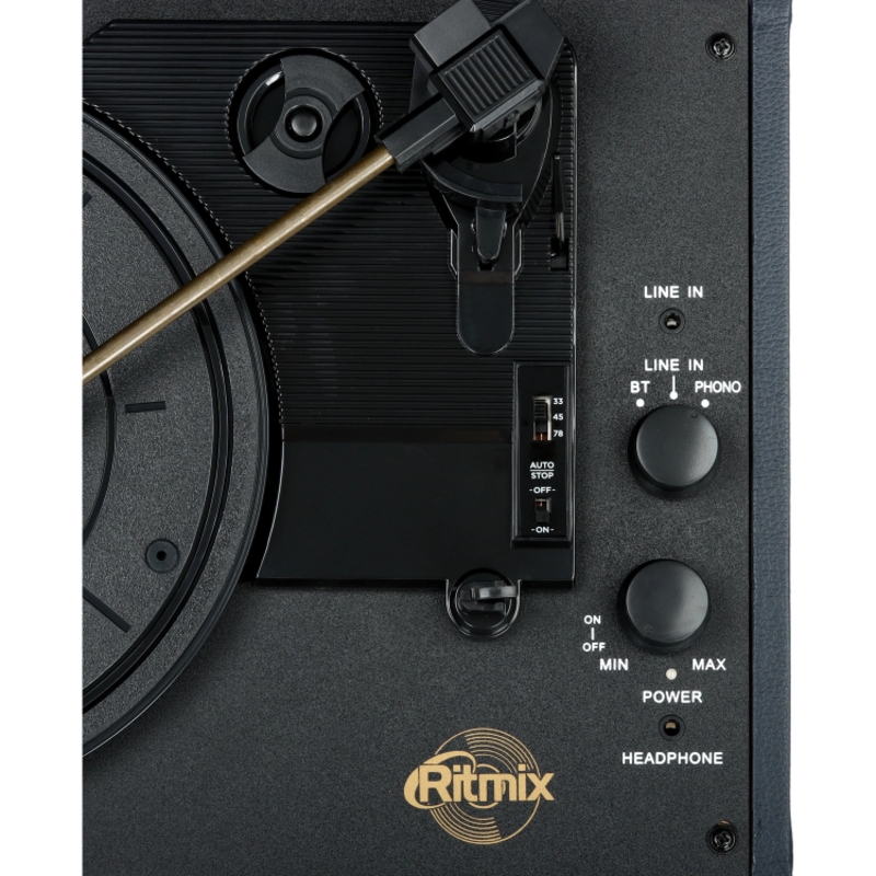 Виниловый проигрыватель Ritmix LP-160B, тёмно-синий, фото 5