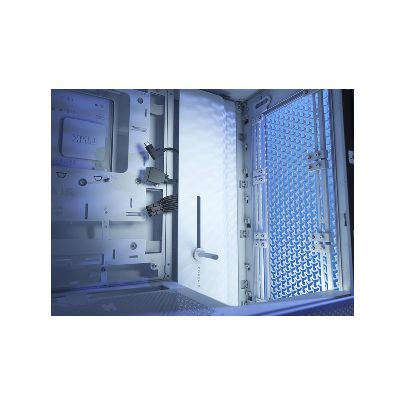 Корпус для ПК Corsair Frame 4000D, Midi Tower, белый, под ATX, E-ATX, mATX, Mini-ITX, фото 9