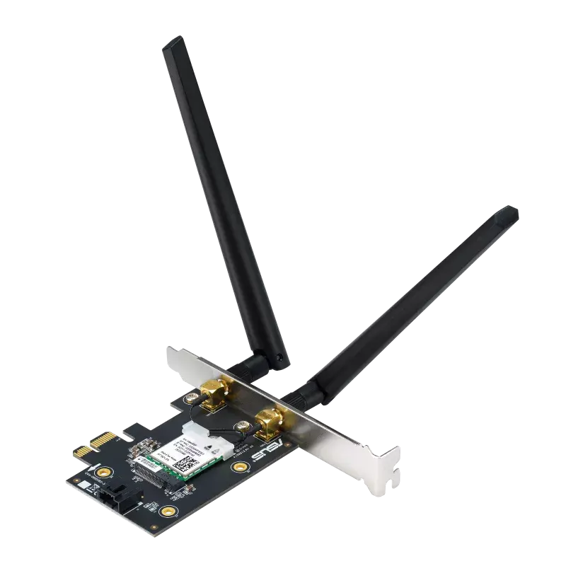 Wi-Fi адаптер ASUS PCE-AX1800 PCI Express, Wi-Fi 6, съёмные внешние антенны, фото 3