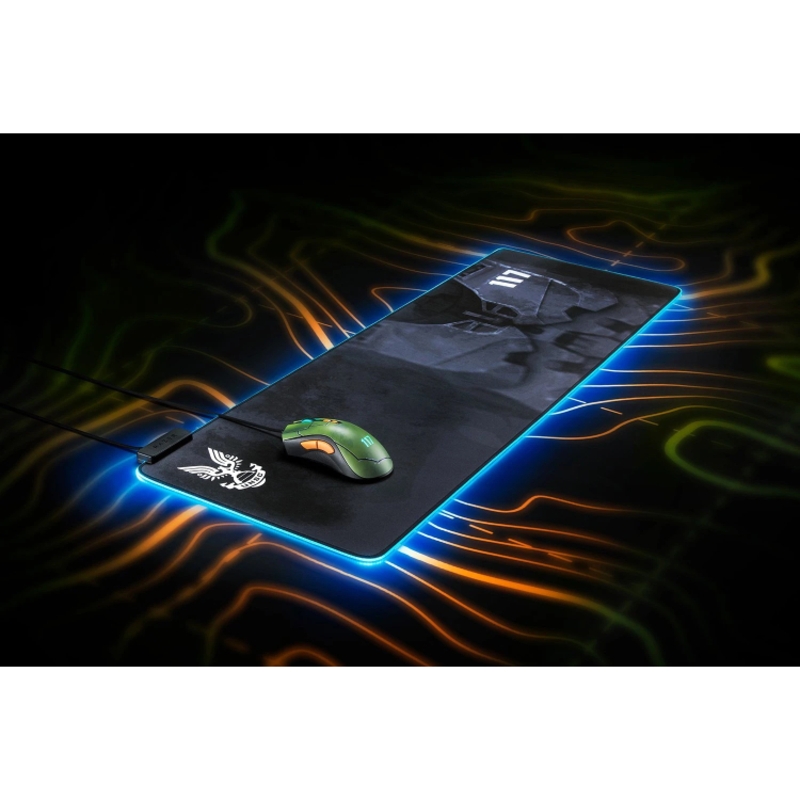 Коврик для мыши Razer Goliathus Extended Chroma - HALO Infinite pad RZ02-02500600-R3M1, размер XXL, фото 5