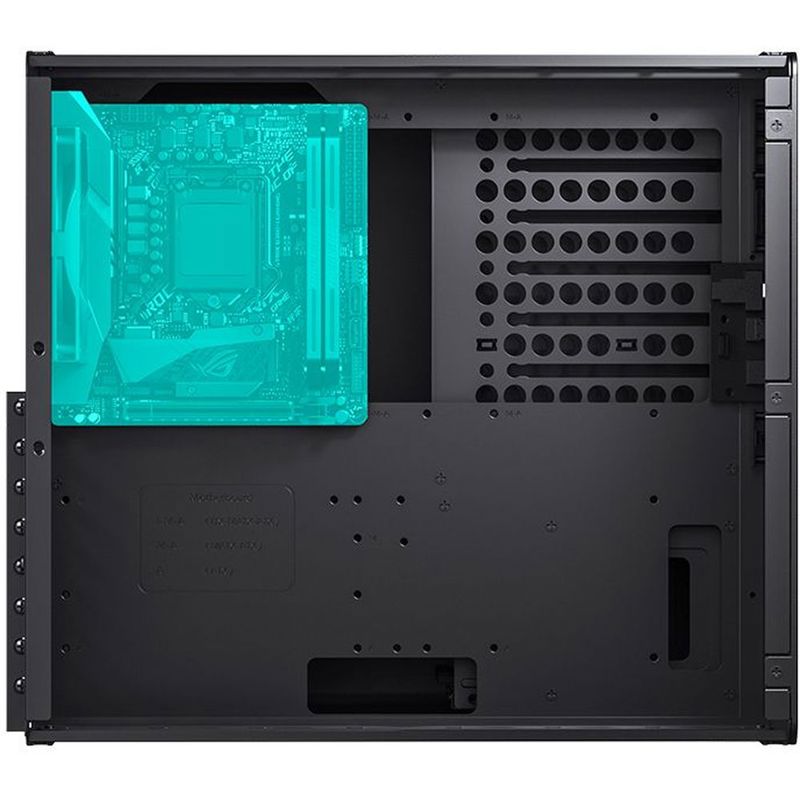 Корпус для ПК Jonsbo N5, Mini Tower, чёрный, под ATX, E-ATX, mATX, Mini-ITX, материал алюминий, дерево, сталь, фото 16