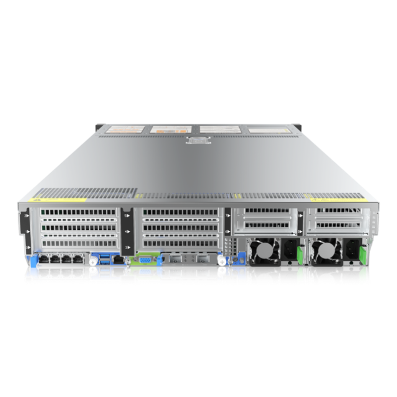 Серверная платформа Gooxi SL201-D12R-G4 2u 12bay server platform with direct bp,based on rapid sapphire 2xPCIe 5.0x16; 4xPCIe 5.0x8 4x 2.5" rear NVMe 2x CPU cooler 350W 1300W 1+1 EU (Gooxi 0.95.002.1070), фото 2
