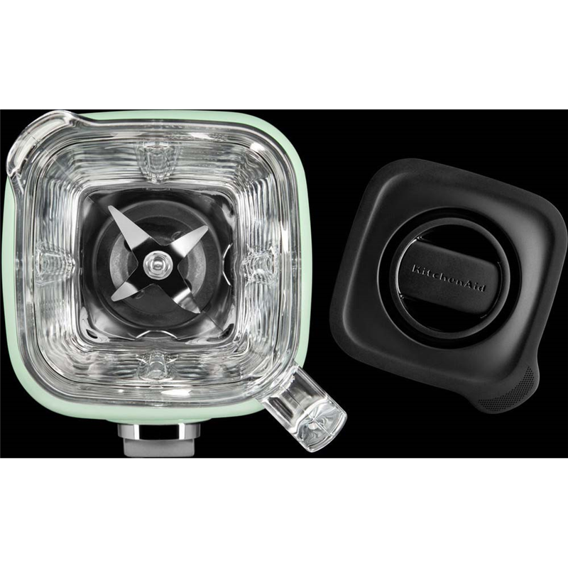 Стационарный блендер KitchenAid Artisan 5KSB4026EPT, стеклянный стакан 1,4 л, 1200 Вт, фисташковый, фото 3