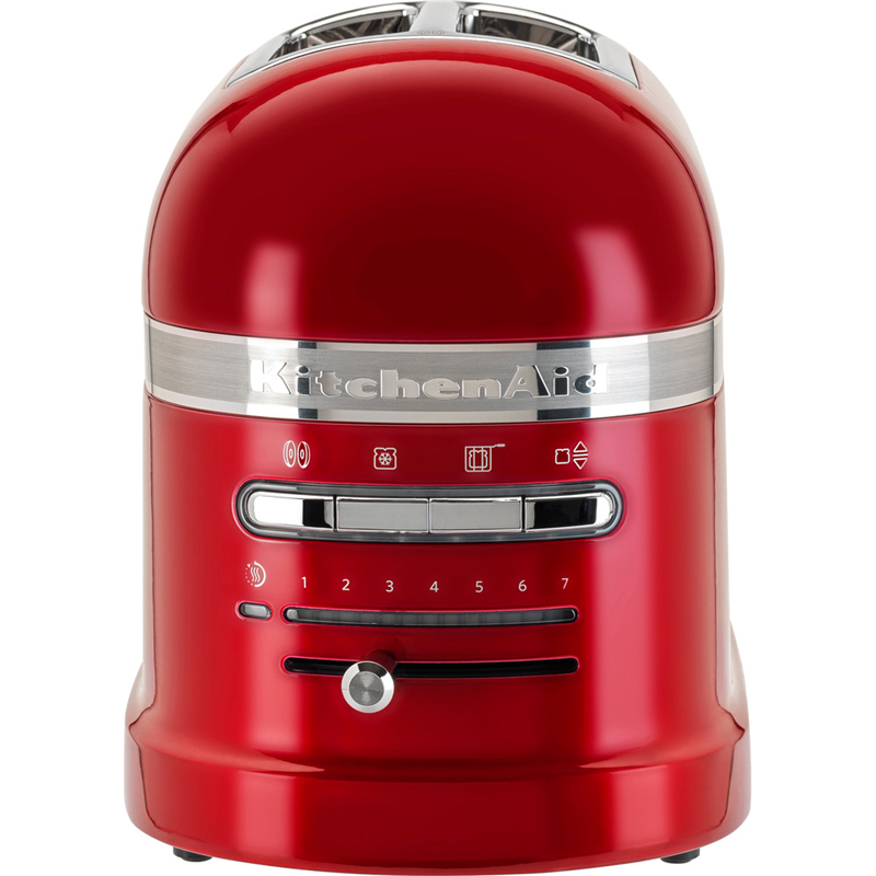 Тостер KitchenAid Artisan 5KMT2204ECA на 2 тоста, 1250 Вт, решётка для сэндвичей, карамельное яблоко, фото 2