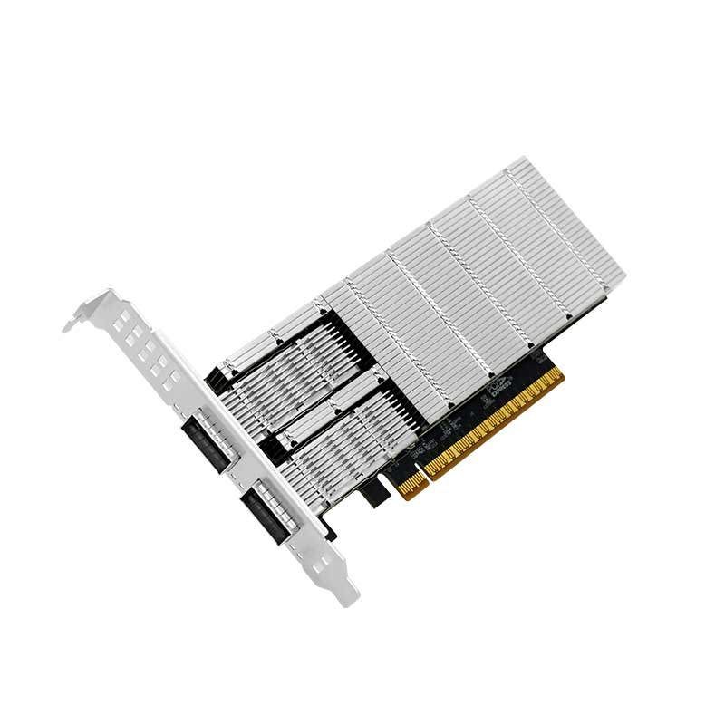 Сетевая карта LR-Link LRES1260PF-2QSFP112, 2 порта 200 Гбит/с, PCIe 5.0 x16, RDMA, фото 4