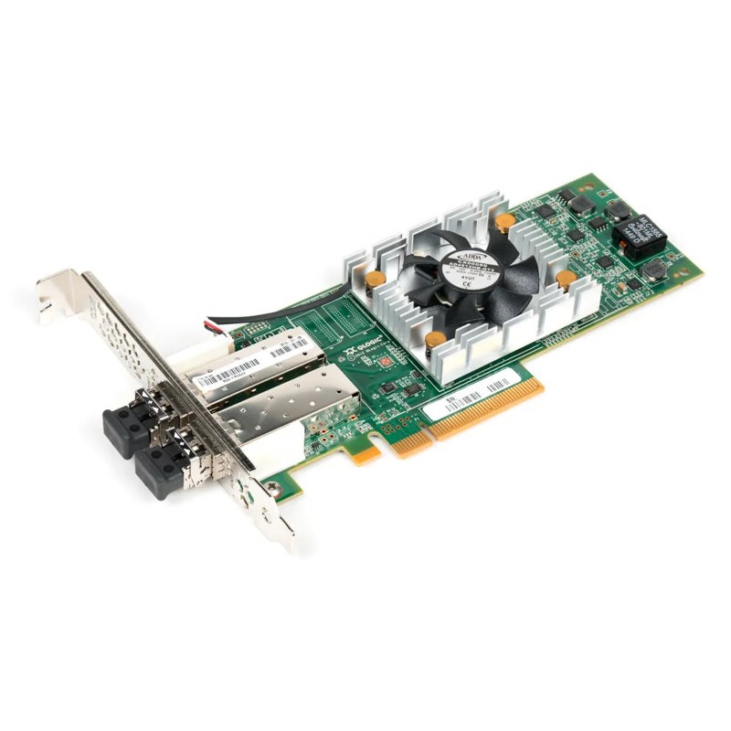 Адаптер Fibre Channel QLogic QLE2672-CK, 2 порта 16 Гбит/с, PCIe 3.0 x8, с трансиверами SR, фото 2