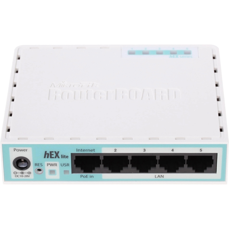 Маршрутизатор MikroTik hEX lite RB750r2, 5 портов 100 Мбит/с, VPN, для дома и небольшого офиса, фото 4