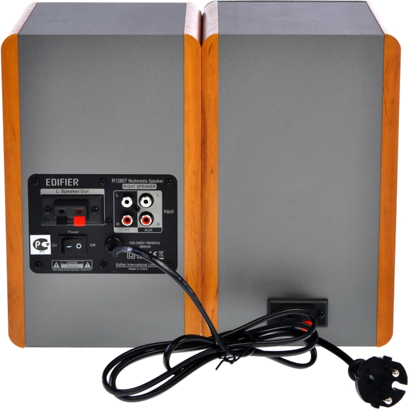Акустическая система Колонки Edifier R1280T 75 RCA., 42 Вт, проводное подключение, 6923520263882, фото 5
