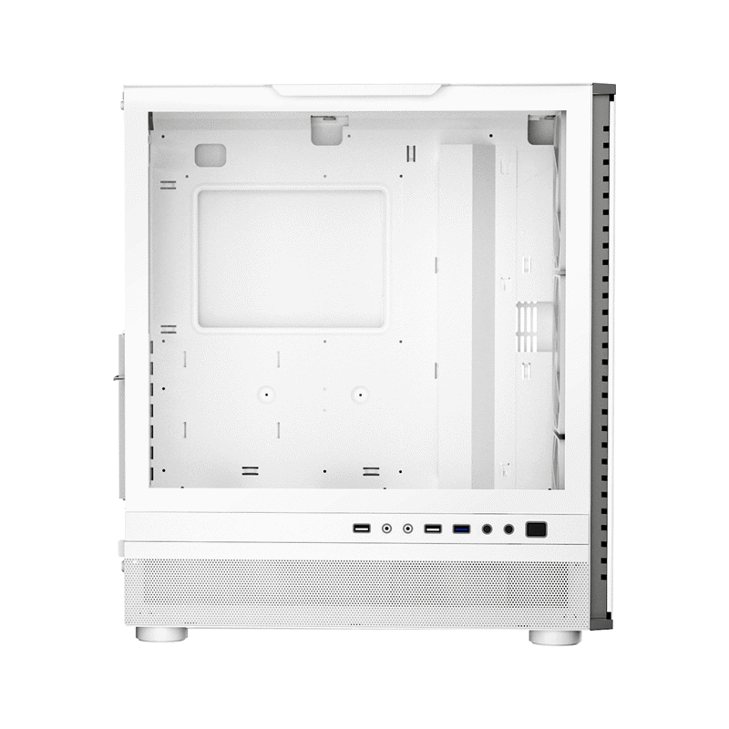 Корпус для ПК PcCooler ME200 MESH WH, Midi Tower, белый, под ATX, E-ATX, mATX, Mini-ITX, подсветка ARGB, фото 5