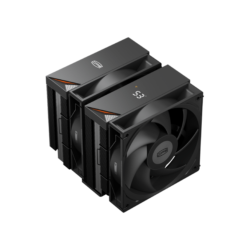 Кулер для процессора PcCooler RT620Pro Digital BK, AM4, AM5, LGA115X, LGA1200, LGA1700, LGA1851, фото 2