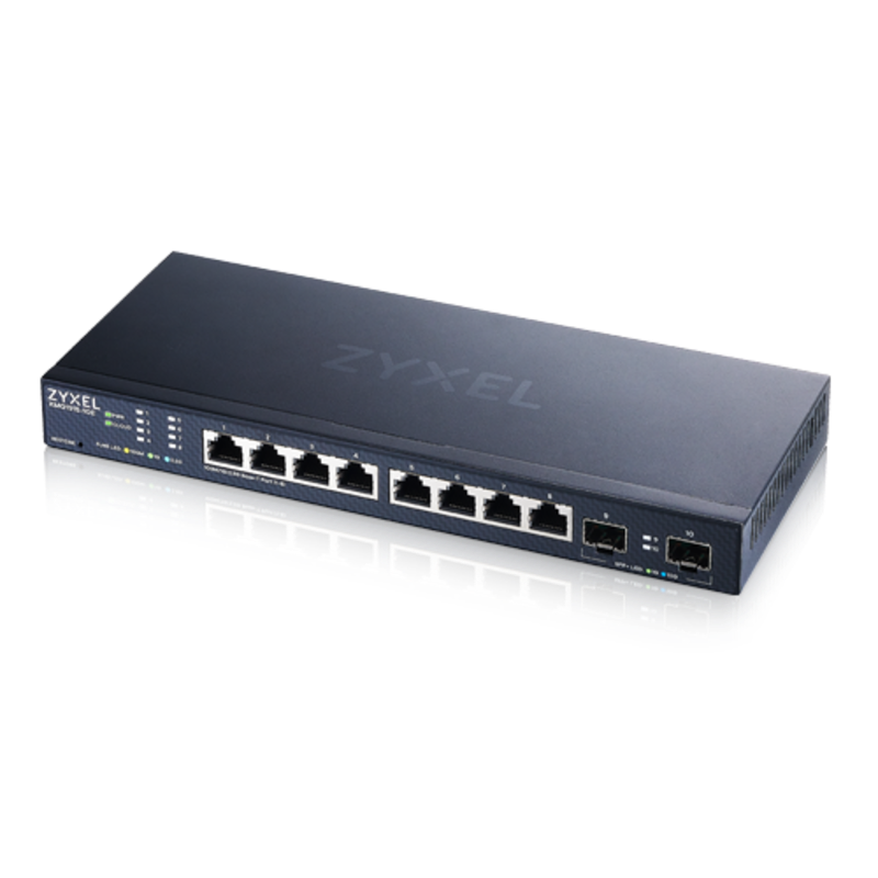 Коммутатор ZYXEL XMG1915-10E смарт L3 Lite, 8 портов 2,5 Гбит/с, 2 SFP+, без вентилятора, фото 7