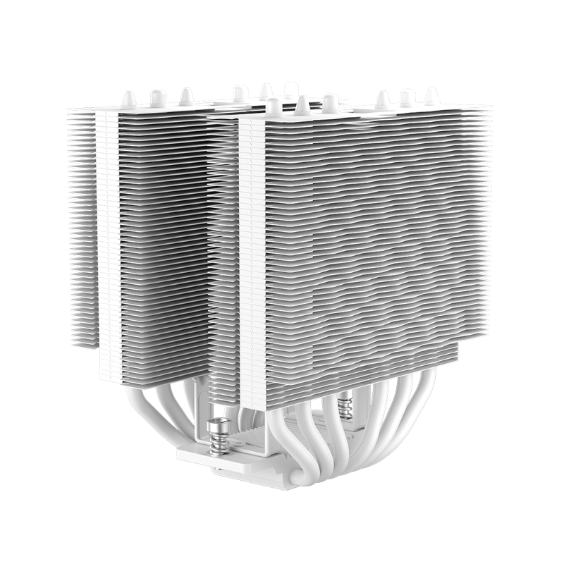 Кулер для процессора PcCooler RT620Pro TC ARGB WH, AM5, до 265 Вт, вентилятор 120 мм, шум 34.9 дБА, фото 2