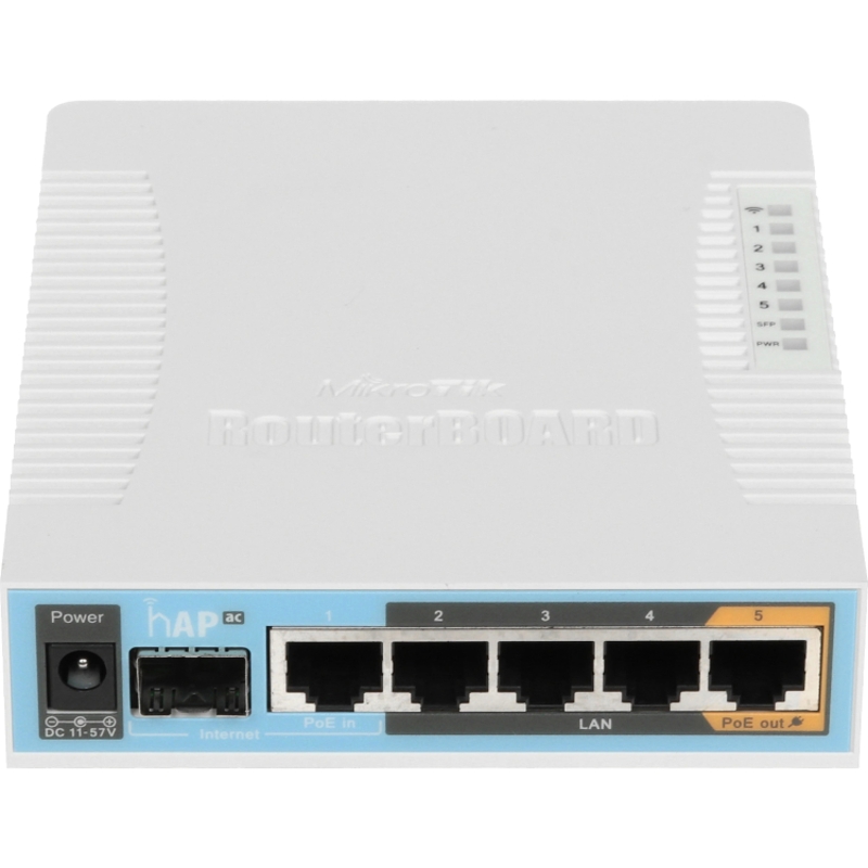 Точка доступа MikroTik hAP ac двухдиапазонная, Wi-Fi 5, 5 портов 1 Гбит/с, USB, фото 2