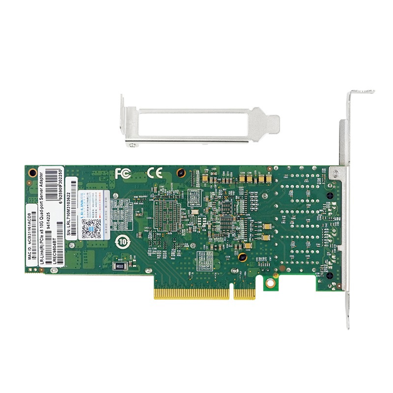 Сетевая карта LR-Link LREC9804BT, 4 медных порта 10 Гбит/с, PCIe 3.0 x8, Intel XL710, фото 4