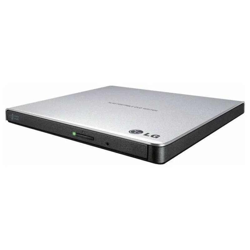 Оптический привод LG DVD-RW ext. GP57ES40.AHLE10B, внешний, DVD-R/RW рекордер, серебристый, фото 2