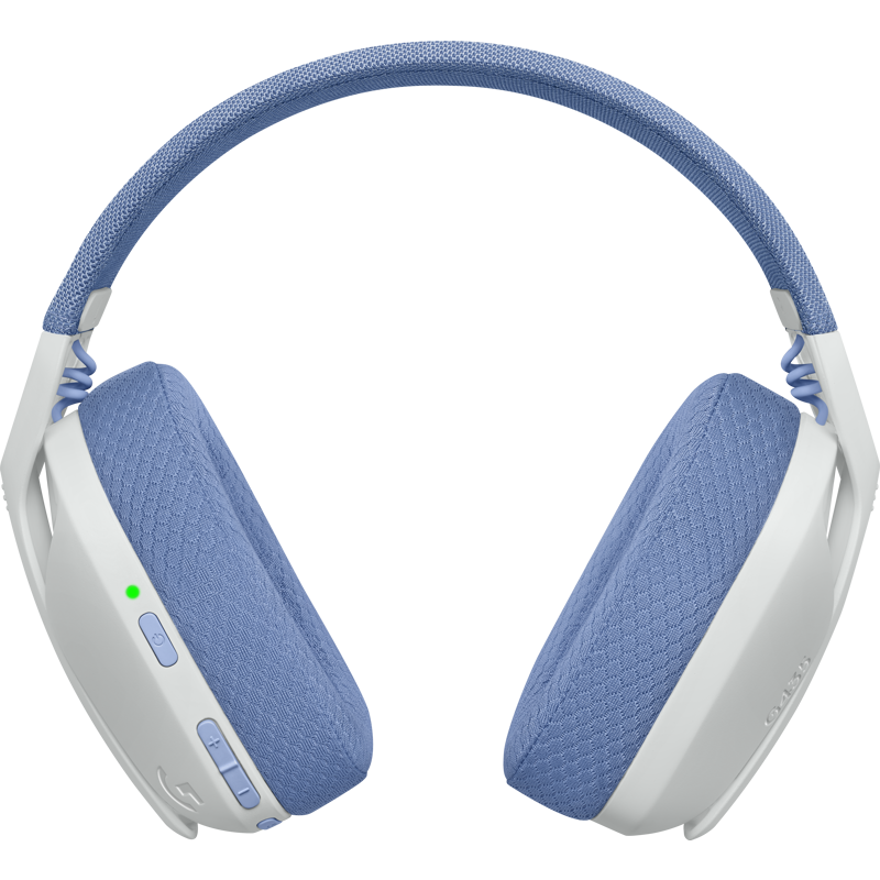 Гарнитура Logitech G435 LIGHTSPEED, радиоканал, Bluetooth 5.0, полноразмерные, белый, микрофон встроенный, фото 3