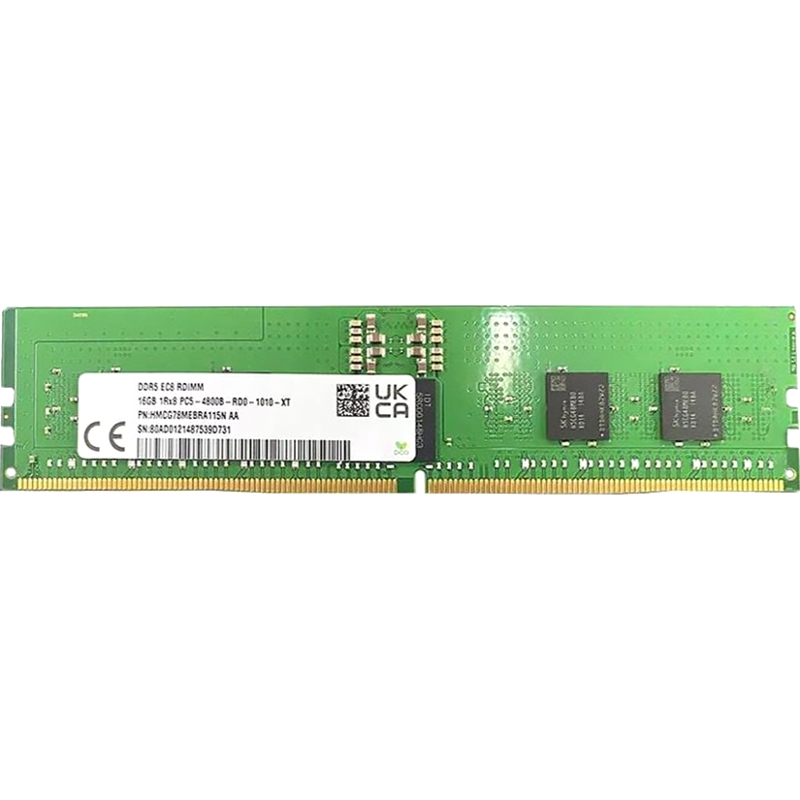 Память оперативная Hynix 16GB 4800MHz DDR5 RDIMM ECC (Hynix HMCG78MEBRA115N), фото 2