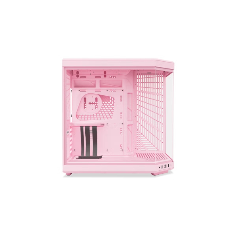 Корпус для ПК Hyte Y70, Midi Tower, розовый, под ATX, E-ATX, mATX, Mini-ITX, фото 4