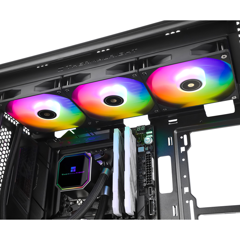 Система жидкостного охлаждения Thermalright Frozen Prism 360, вентилятор 120 мм, F-PRISM-360-BL-ARGB, фото 5