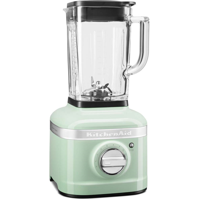 Стационарный блендер KitchenAid Artisan 5KSB4026EPT, стеклянный стакан 1,4 л, 1200 Вт, фисташковый, фото 2