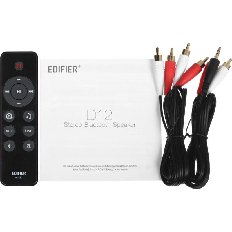 Акустическая система Колонки Edifier D12 4 AUX, 70 Вт, проводное и беспроводное подключение, 6923520268832, фото 7