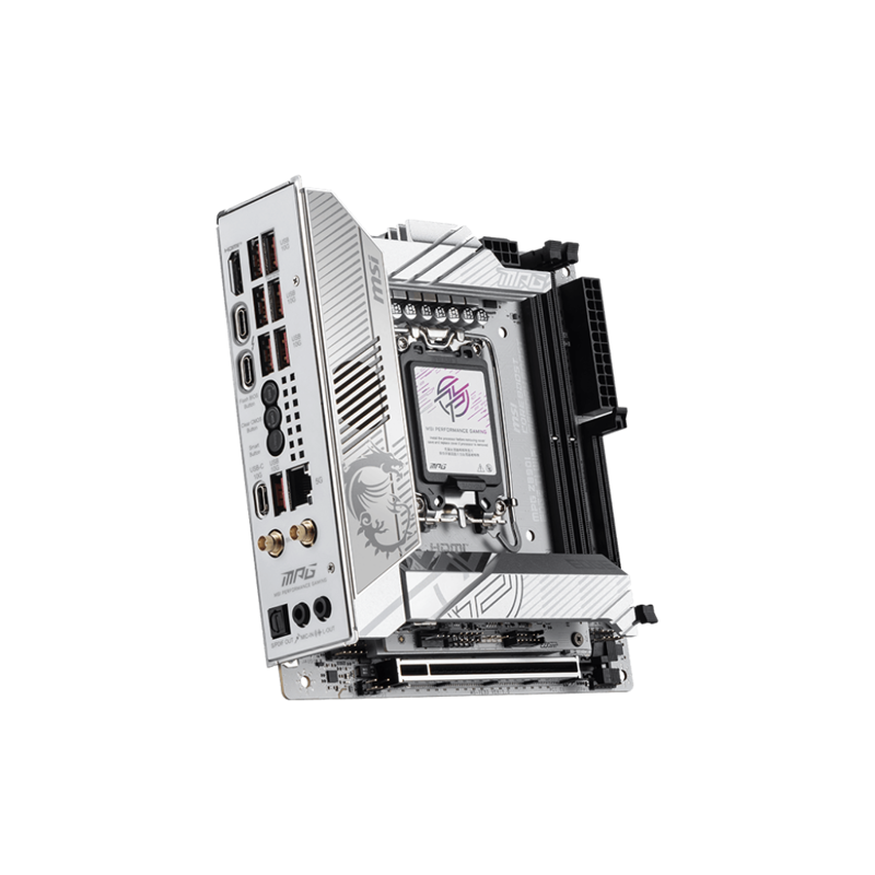 Материнская плата MSI MPG Z890I EDGE TI WIFI, LGA1851, Intel Z890, Mini-ITX, DDR5, фото 3