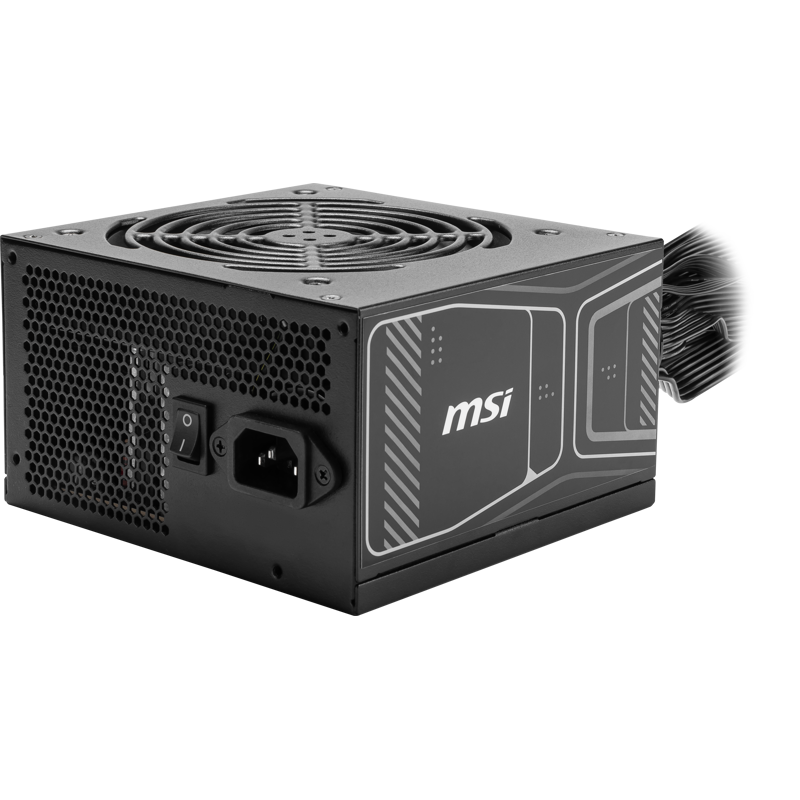 Блок питания MSI MAG A750GN PCIE5, 750 Вт, 80 PLUS Gold, ATX, активный PFC, вентилятор 120x120 мм, фото 4