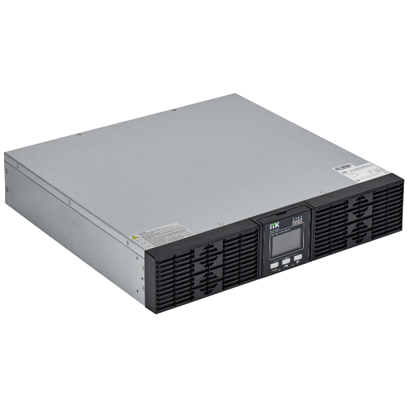 ИБП ITK LCD 24VDC, 1000 ВА, 1000 Вт, 6 розеток, IEC C13, IEC C14, фото 2