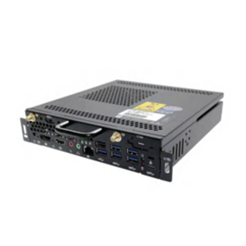 Мини ПК/ HIPER ONBOX-4 Intel Core i5 14500(2.6Ghz)/16384Mb/512PCISSDGb/noDVD/BT/WiFi/war 1y/0.6kg/черный/Win11Pro + 1 x Kensington Lock/1 x Line-out, 1 x Mic in/Wi-Fi 6E, BT 5.3/Выходы дисплея 1 x HDMI 2.0 Out (4K/60, фото 2