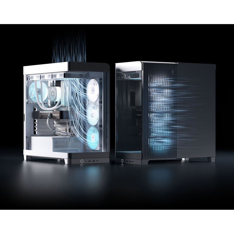 Корпус для ПК Corsair Frame 4500X RS-R ARGB, Midi Tower, белый, под ATX, E-ATX, mATX, Mini-ITX, фото 7