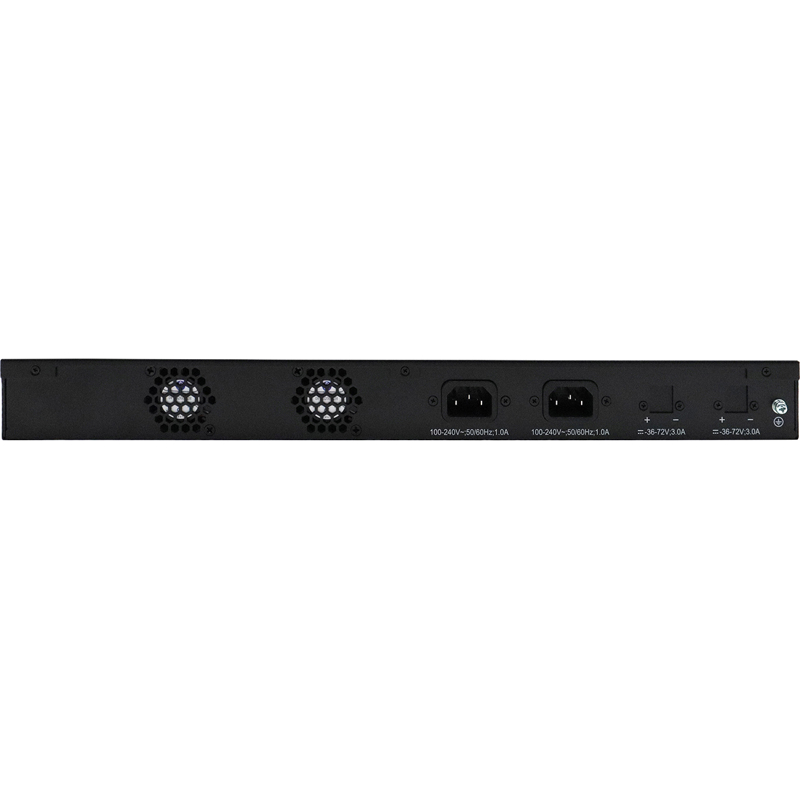 Коммутатор Origo OS3228F управляемый L3, 24 слота SFP 1 Гбит/с, 4 SFP+ 10 Гбит/с, стойка 19″, фото 3