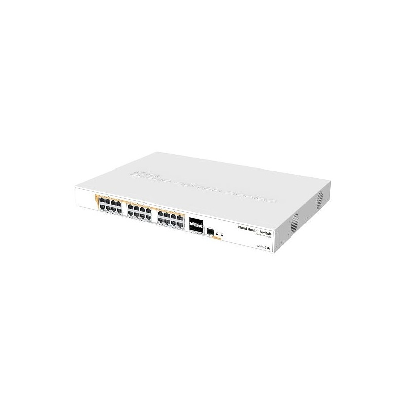 Коммутатор Mikrotik CRS328-24P-4S+RM управляемый, 24 порта 1 Гбит/с PoE, 4 SFP+ 10 Гбит/с, 1U, фото 2