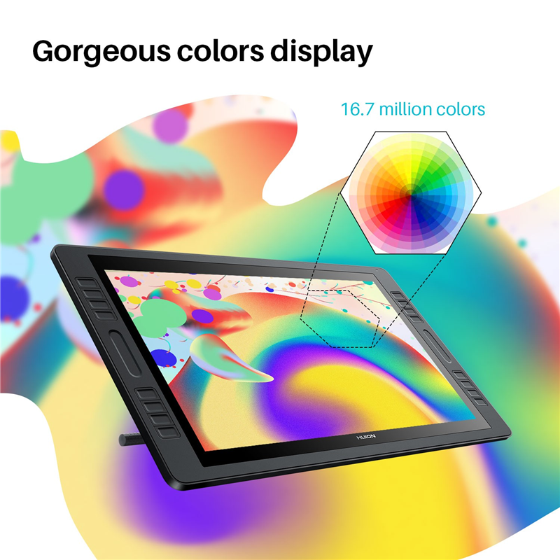 Интерактивный дисплей Сенсорный Huion KAMVAS Pro 20, 19.5 ″, 8192 уровней нажима, фото 6