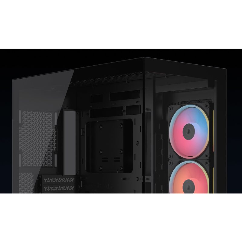 Корпус для ПК Corsair 3500X LX-R RGB iCUE LINK, Midi Tower, чёрный, под ATX, E-ATX, mATX, Mini-ITX, фото 7