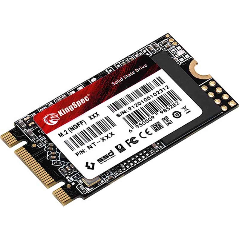 Твердотельный накопитель Kingspec SSD NT-1TB 2242, 1 ТБ, 3D NAND, чтение 570 МБ/с, 480 ТБ, фото 2