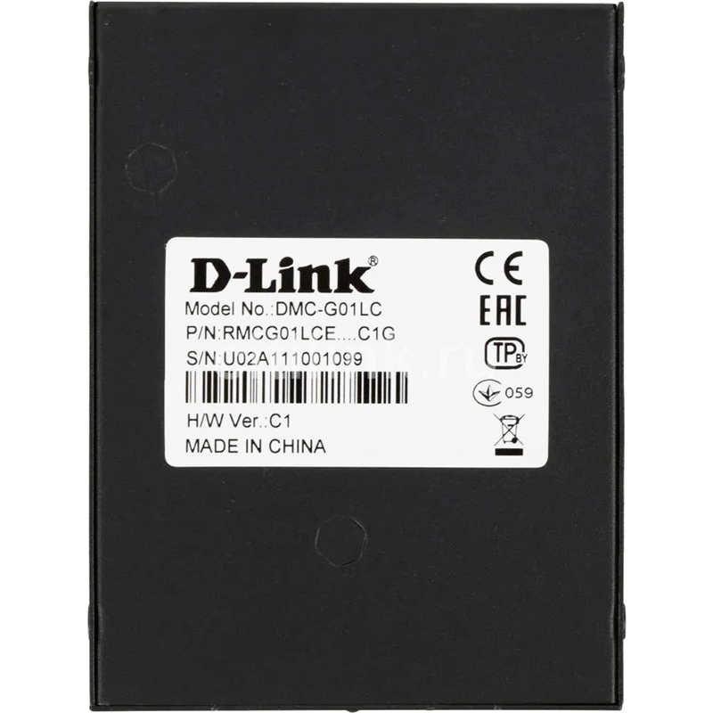 Медиаконвертер D-Link DMC-G01LC Media Converter 1000Base-T to 1000Base-X SFP, фото 4