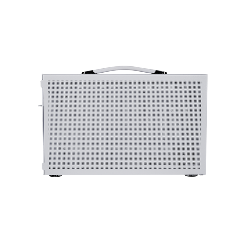 Корпус для ПК PcCooler K101 MESH WH 3F, Mini Tower, белый, под Mini-ITX, материал сталь, фото 4