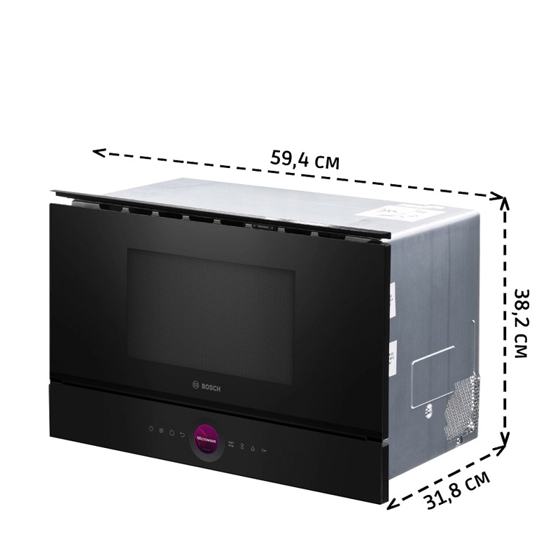 Встраиваемая микроволновая печь Bosch BFR7221B1, фото 5