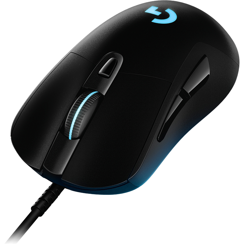 Мышь Logitech G403 HERO -USB, проводное подключение, USB-A, 25600 dpi, чёрный, подсветка, фото 4