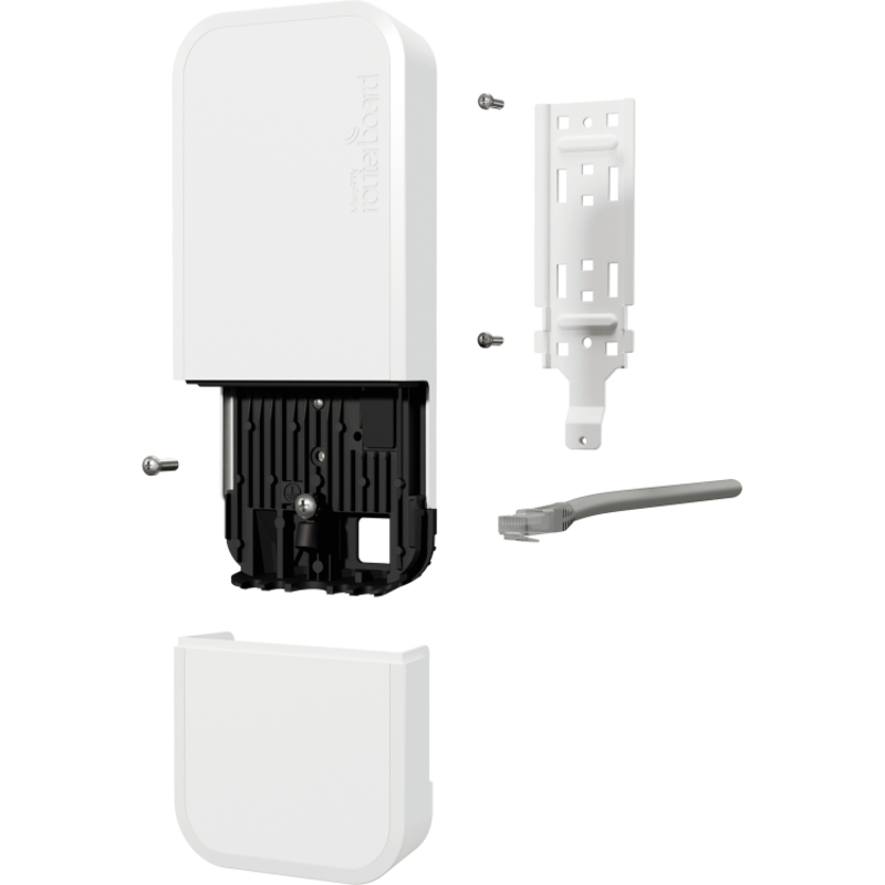 Точка доступа MikroTik wAP ax Wi-Fi 6, 2 порта 1 Гбит/с, питание PoE или от адаптера, фото 4