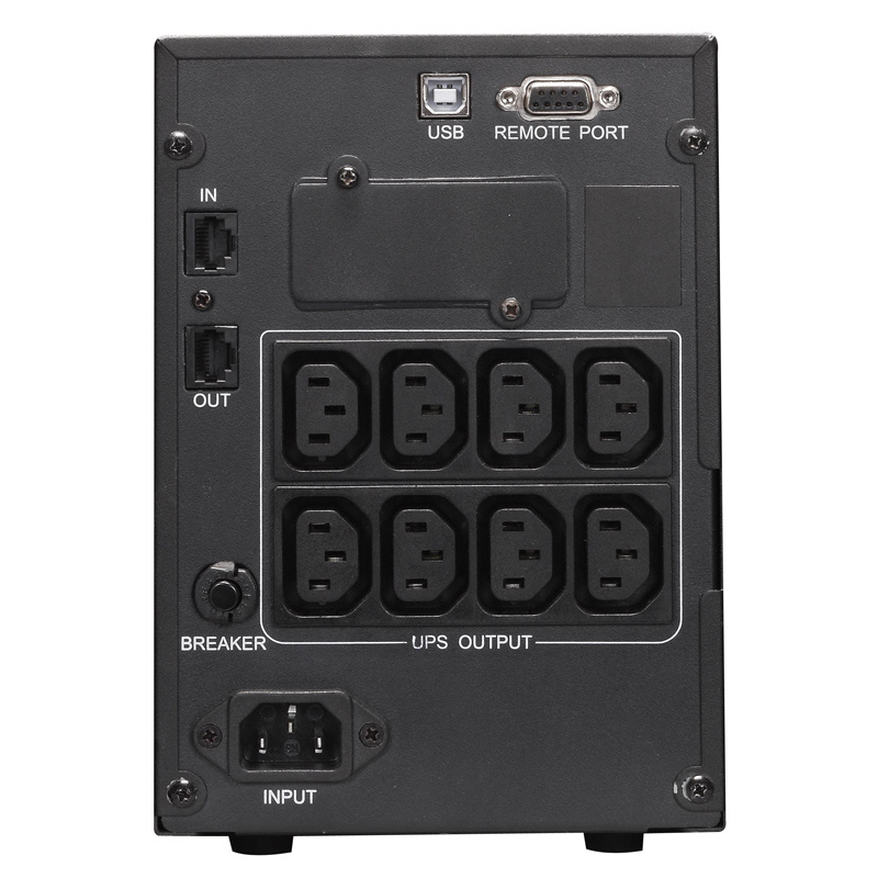 ИБП Powercom Smart King Pro+ SPT-1500 LCD, 1050 Вт, Line-Interactive, 8 розеток, IEC C13, фото 5