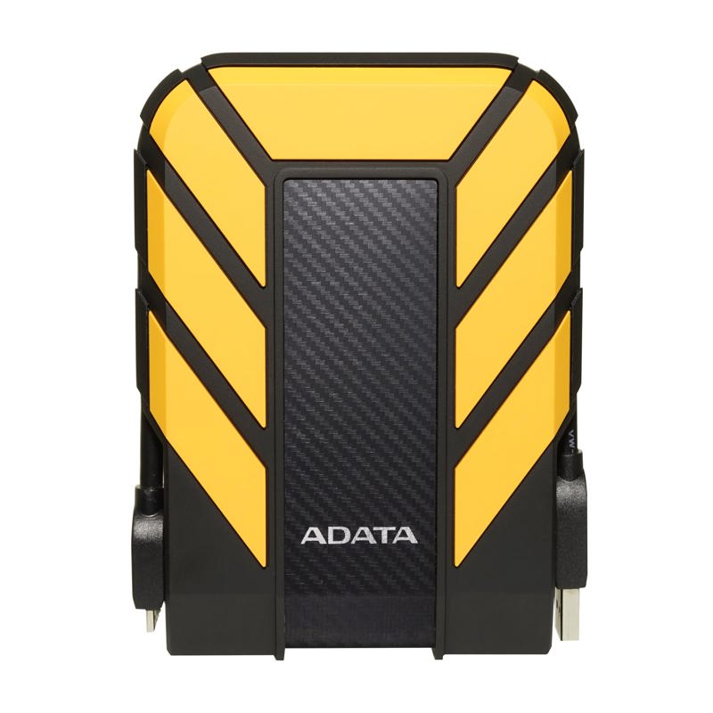 Внешний жёсткий диск 1TB ADATA HD710 Pro (Yellow), IP68, USB 3.2 Gen1, 133x99x22mm, 270g (ADATA AHD710P-1TU31-CYL), фото 3