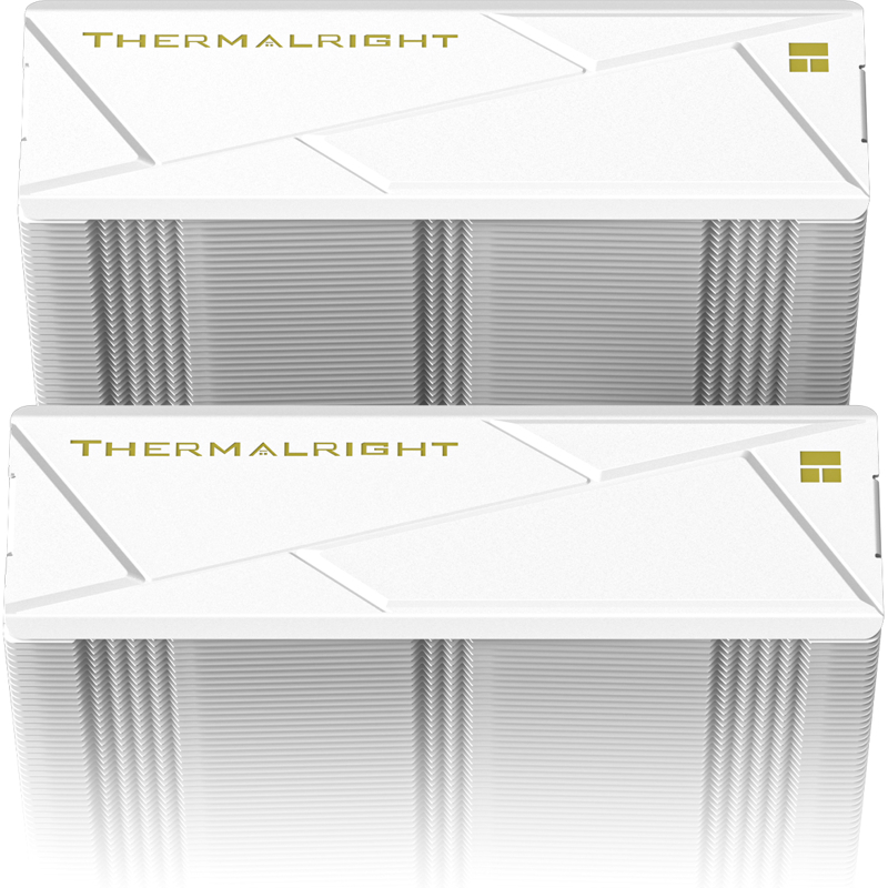 Кулер для процессора Thermalright Royal Pretor 130 Ultra, вентилятор 120 мм, шум 28.3 дБА, белый, фото 3