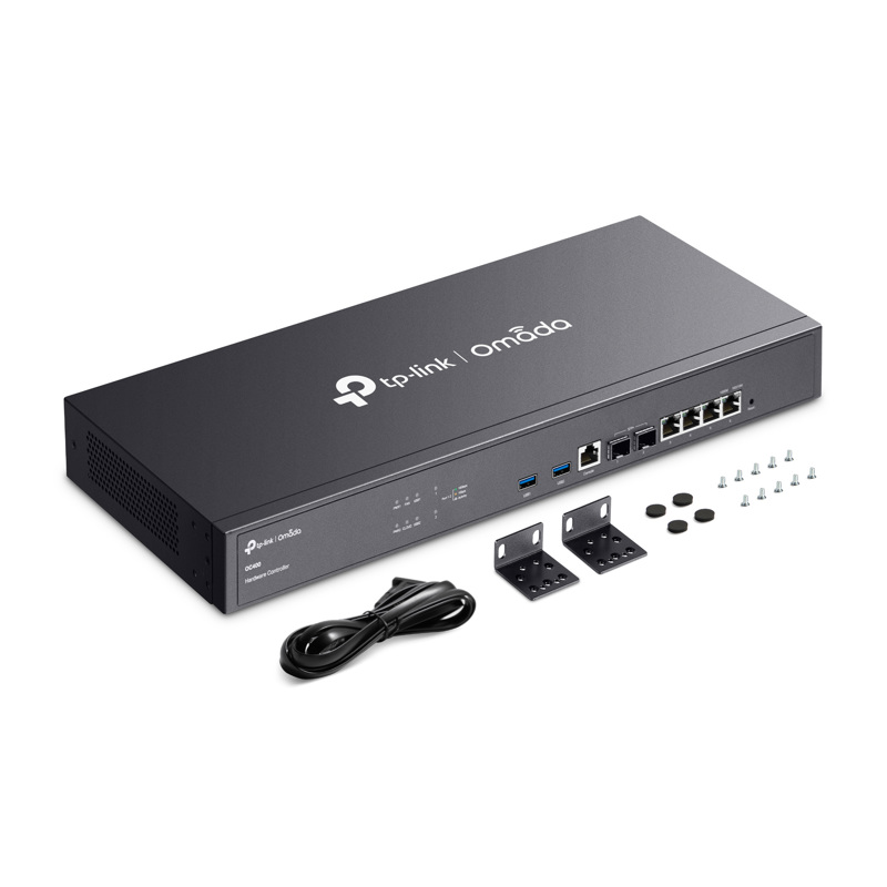 Аппаратный контроллер TP-Link Omada OC400, 4 порта 1 Гбит/с, 2 SFP, 2 USB 3.0, фото 6
