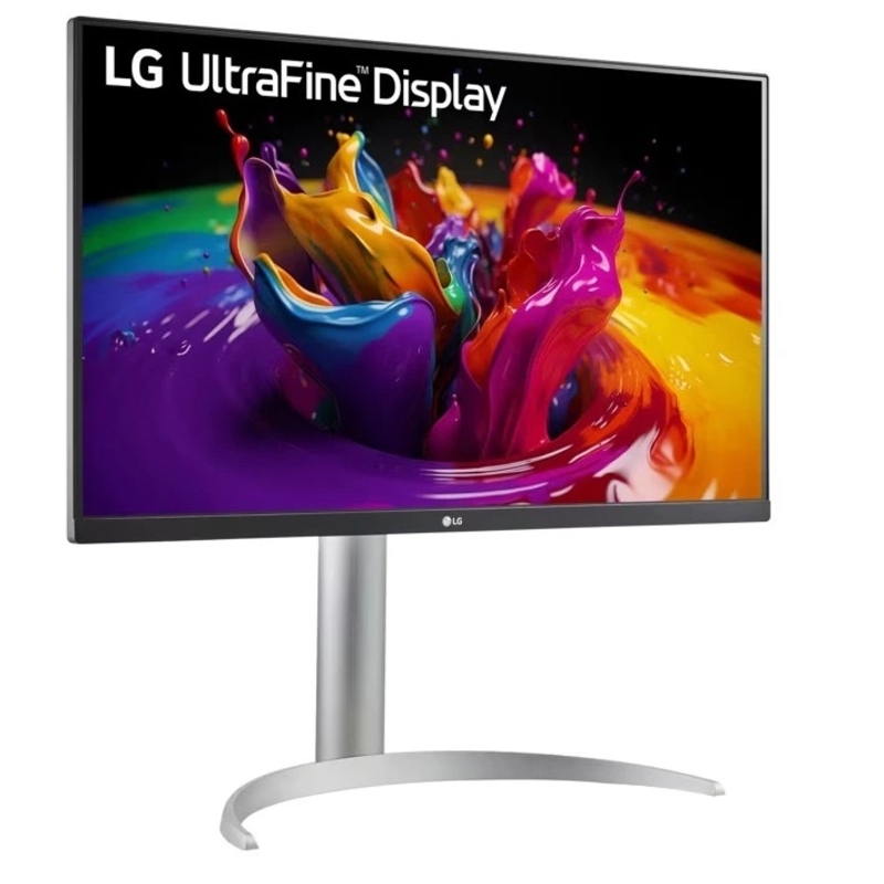 Монитор LG UltraFine 27UP850K-W, 27 дюймов, 3840x2160, 60 Гц, IPS, 400 кд/м², белый, фото 2