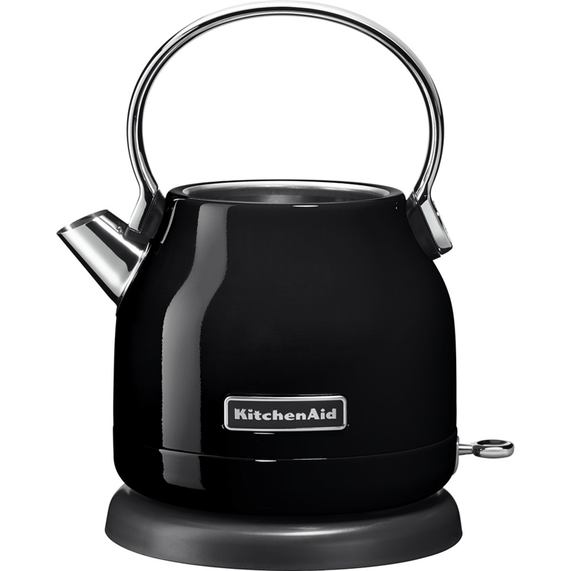 Электрочайник KitchenAid Classic 5KEK1222EOB, 1,25 л, 2200 Вт, чёрный, фото 2