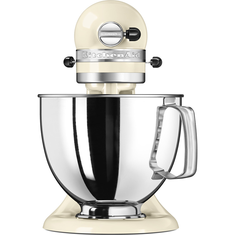 Планетарный миксер KitchenAid Artisan 5KSM125EAC, 4,8 л, 300 Вт, откидной блок, кремовый, фото 4