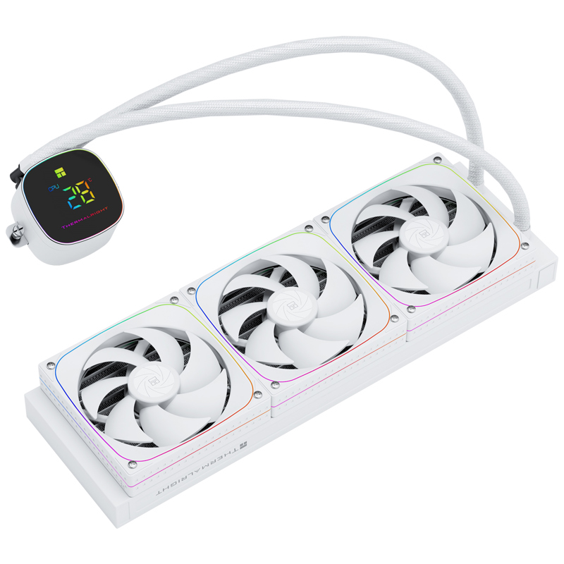 Система жидкостного охлаждения Thermalright Frozen Horizon 360 Digital, белый, фото 2