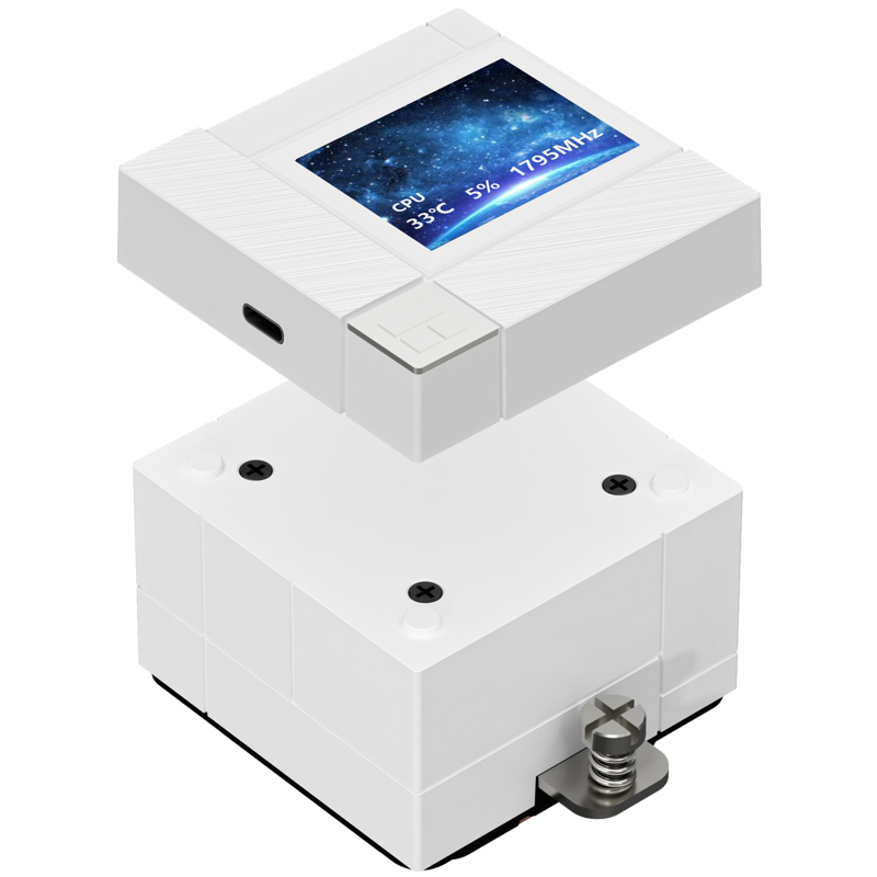 Система жидкостного охлаждения Thermalright Core Matrix 360 Vision, вентилятор 120 мм, белый, фото 7